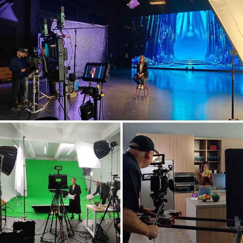 China Aputure Light Rental | Production Lighting Crew & Film Kits